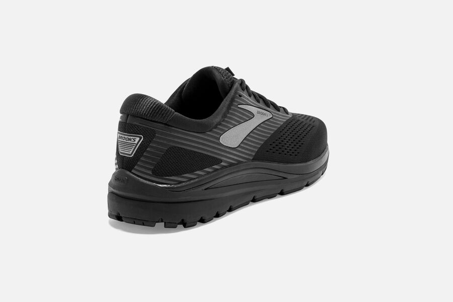 Brooks Addiction 14 Road Running Shoes - Mens - Black/Grey - LX8423501